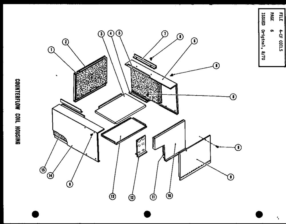 Diagram 3 Diagram and Parts List for A46556-2  Amana Air Conditioner