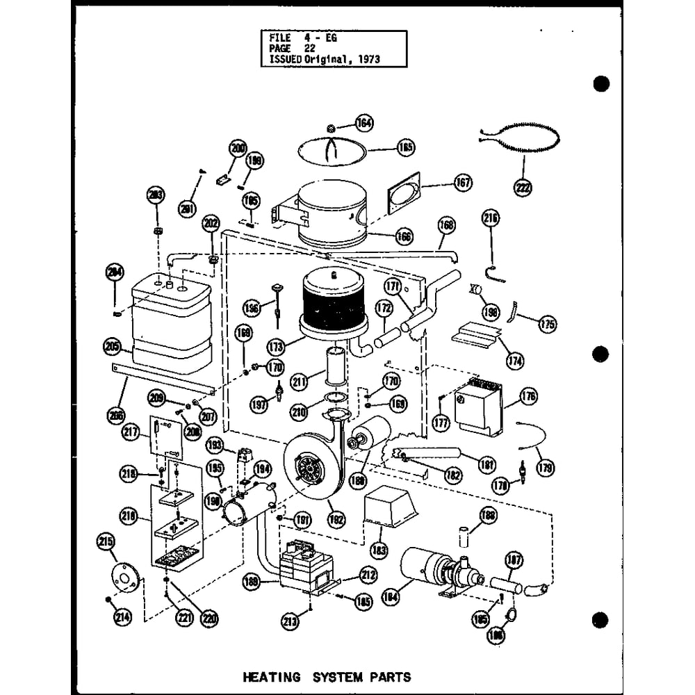 Heating System Parts 4 Diagram and Parts List for EG3,12-1 P54688-5C Amana Air Conditioner