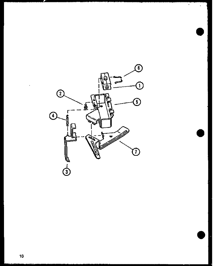 Page 3 Diagram and Parts List for LWD773W P1122801W W Amana Washer