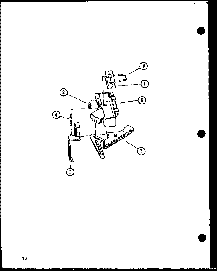 Page 3 Diagram and Parts List for CW9003W P1122805W W Crosley Washer