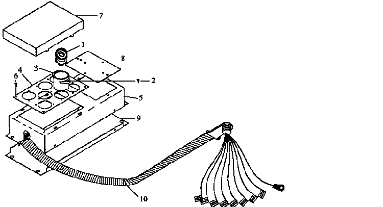 Voltage Assembly Diagram and Parts List for ARDS800E P1131920NE Amana Range