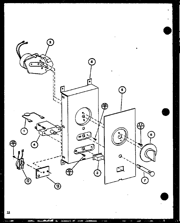PAGE 5 Diagram and Parts List for RCS720 P7787208M Amana Microwave