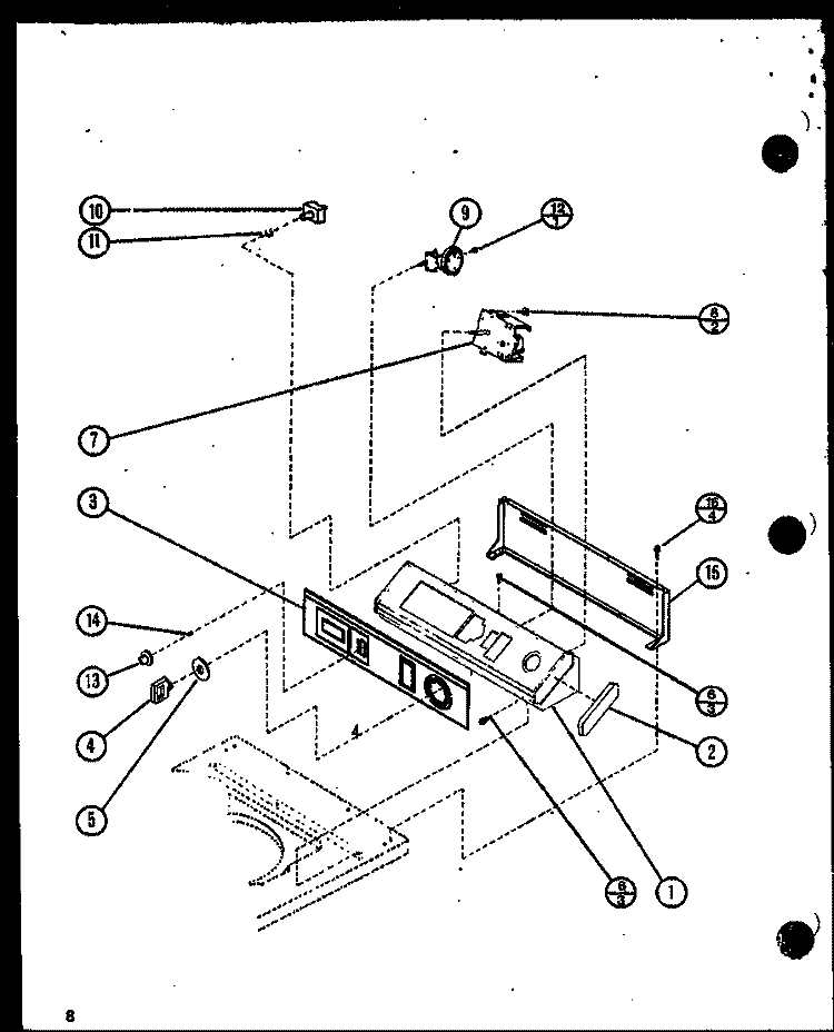 Page 2 Diagram and Parts List for LW3403G P1118420W G Amana Washer
