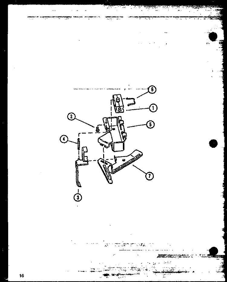 Page 7 Diagram and Parts List for LW3403L P1164321W L Amana Washer