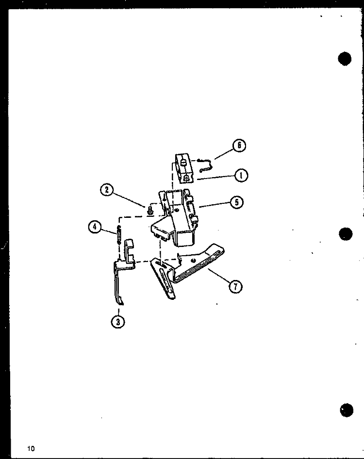 Page 3 Diagram and Parts List for LW3603L P1122406W L Amana Washer