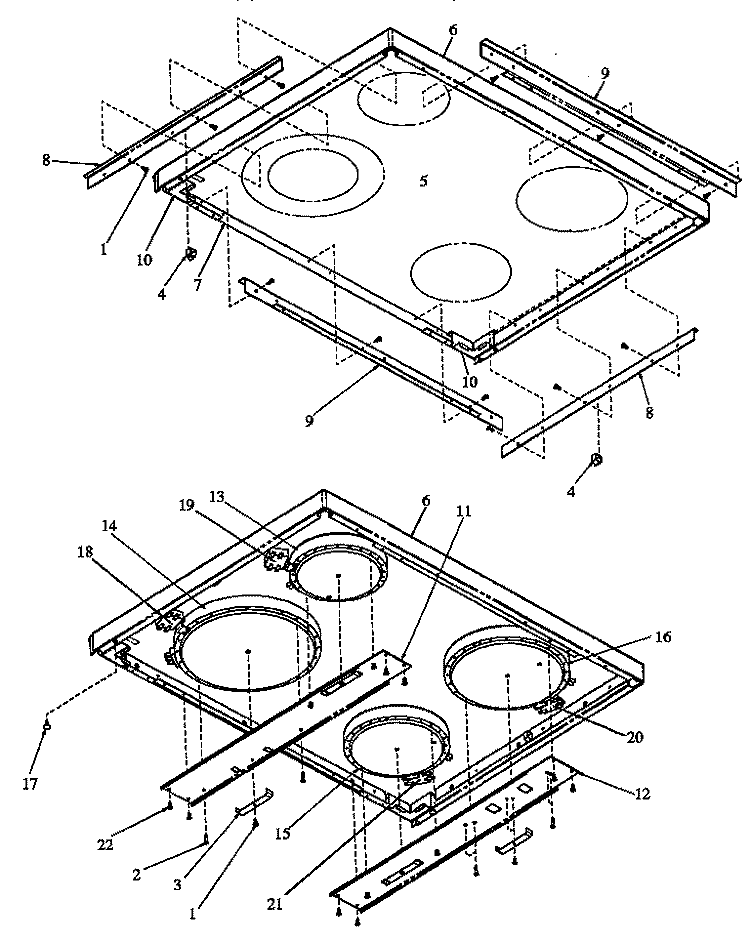 PAGE 3 Diagram and Parts List for CAR2T661WW P1142621NWW Amana Range
