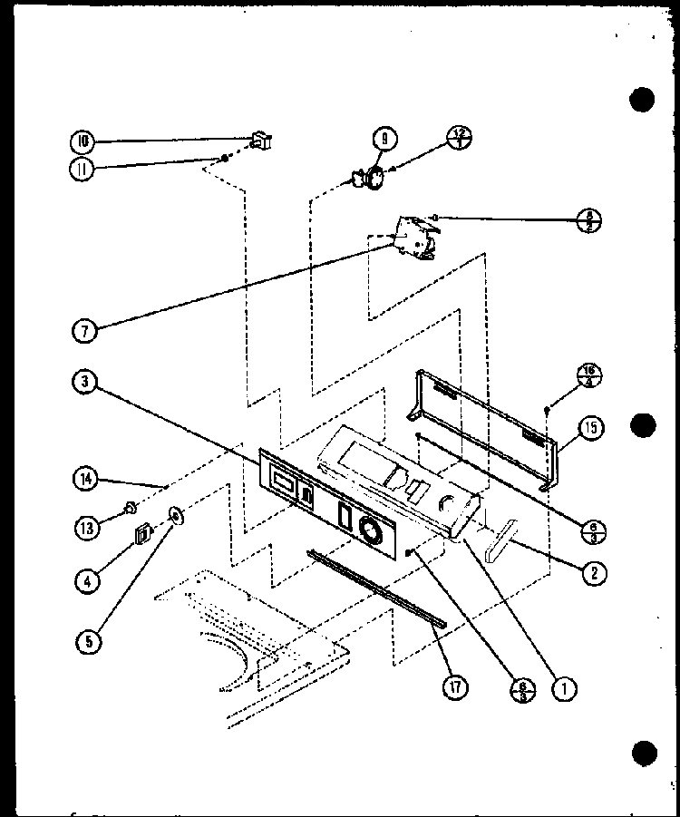 Section 18 Diagram and Parts List for LW1201 P1110510W Amana Washer
