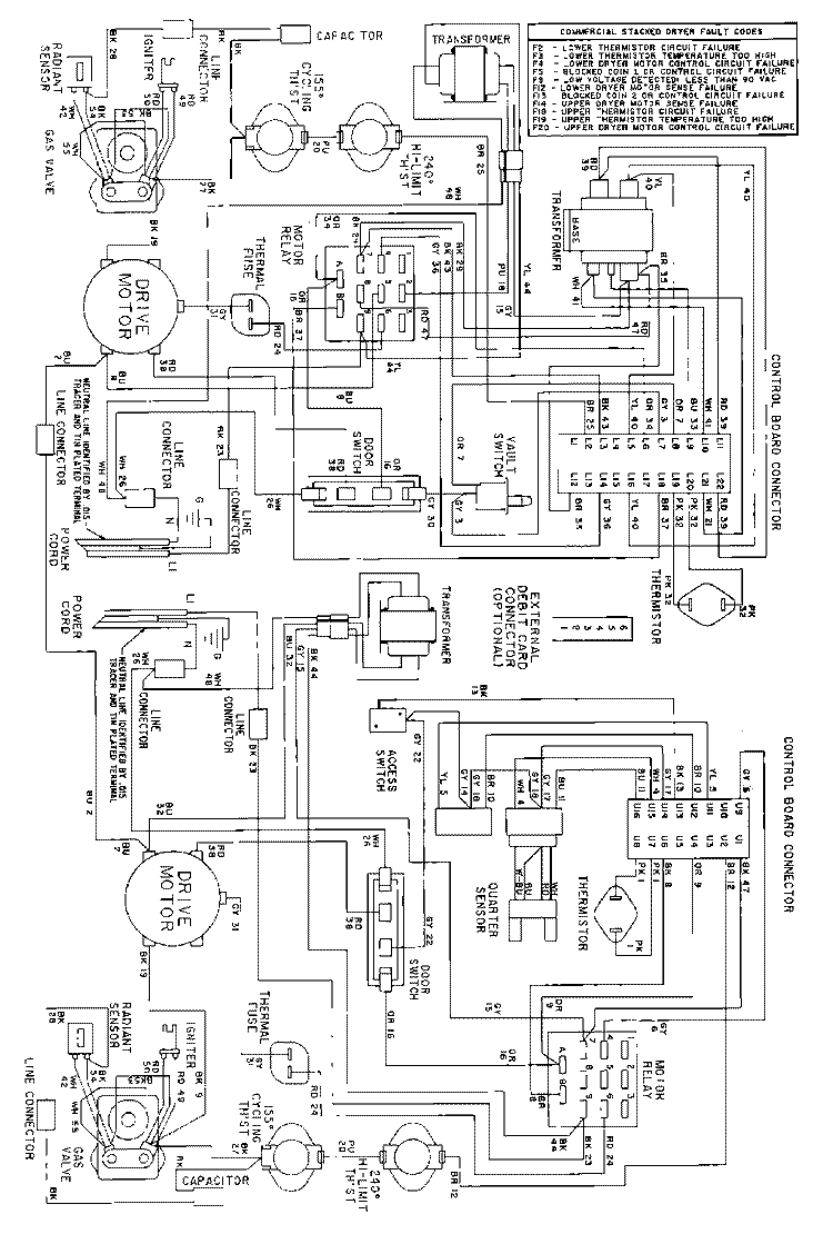 WIRING INFORMATION Diagram and Parts List for MDG13PDEGW  Maytag Dryer