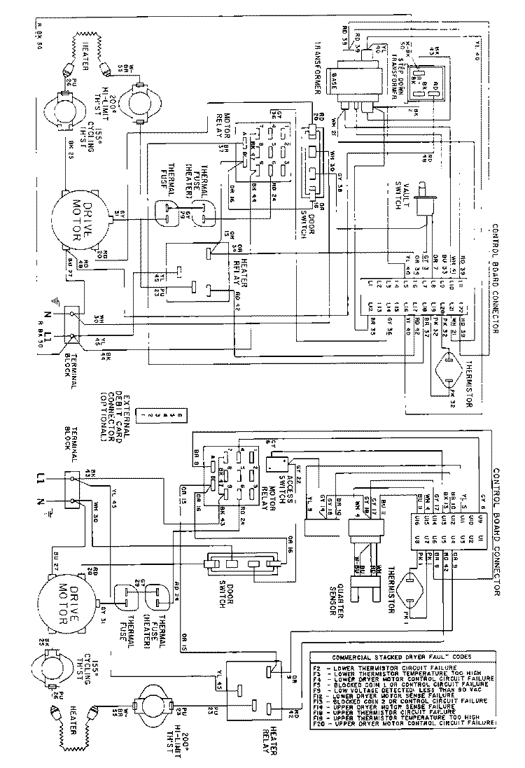 WIRING INFORMATION Diagram and Parts List for MDE11PDAGW  Maytag Dryer