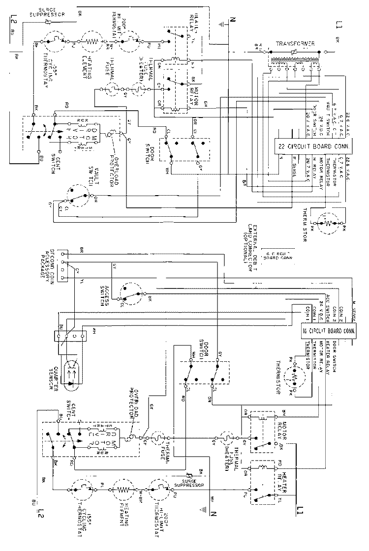 WIRING INFORMATION Diagram and Parts List for MDE13PDAEW  Maytag Dryer