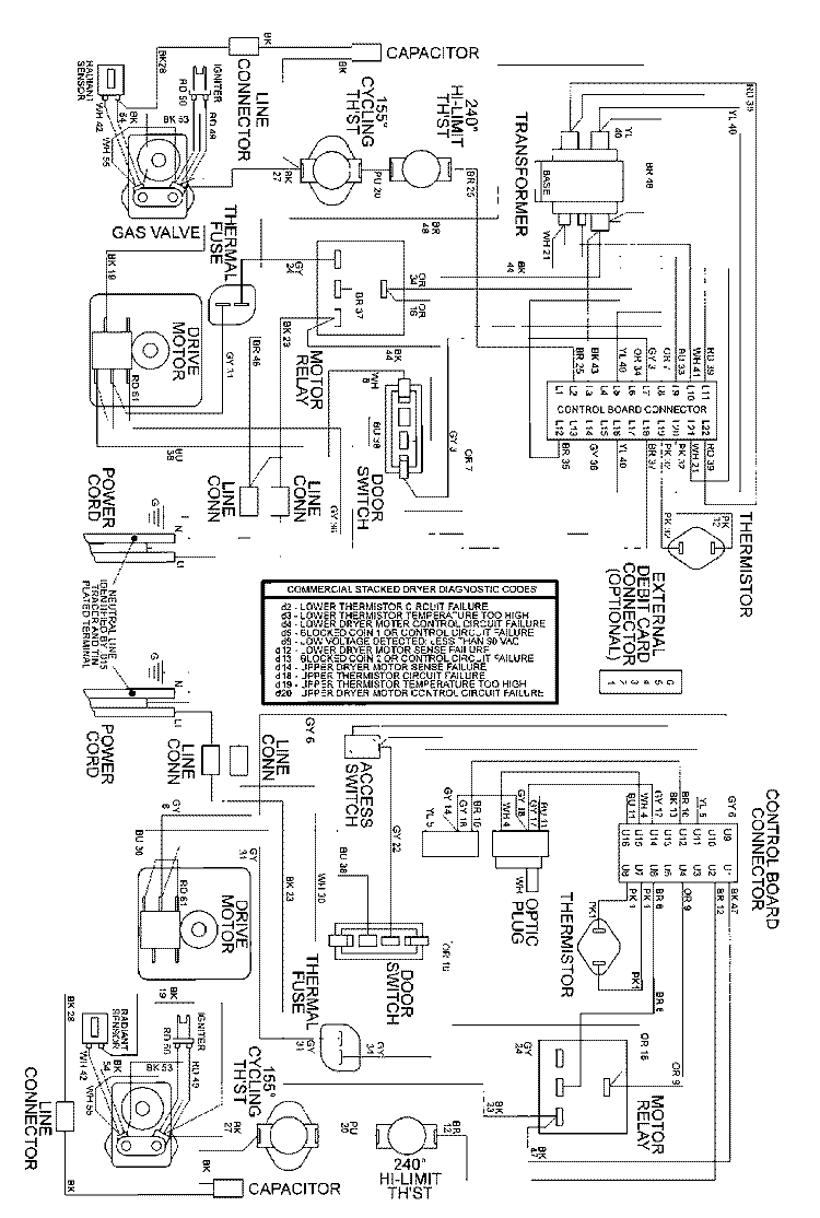 WIRING INFORMATION Diagram and Parts List for MDG13PRBAW  Maytag Dryer