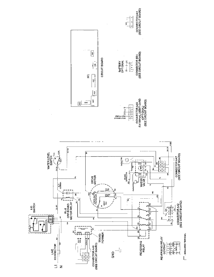 WIRING INFORMATION Diagram and Parts List for MAT12PRSAW  Maytag Washer