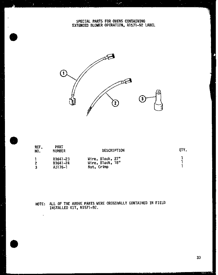 Page 14 Diagram and Parts List for RC-14 P7210001M Amana Microwave