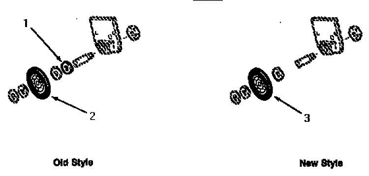 CYLINDER ROLLER Diagram and Parts List for AE5413  Speed Queen Dryer