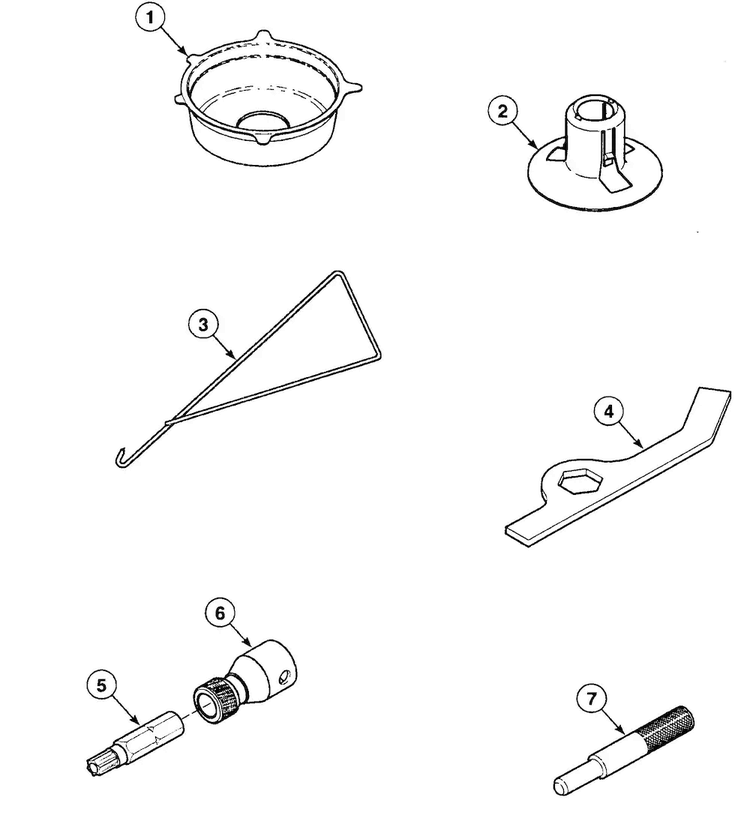 Tools 1 Diagram and Parts List for SWT921WN  Speed Queen Washer