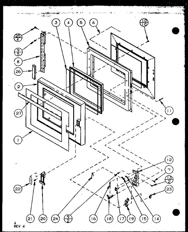 PAGE 1 Diagram and Parts List for RFS10 P7787219M Amana Microwave