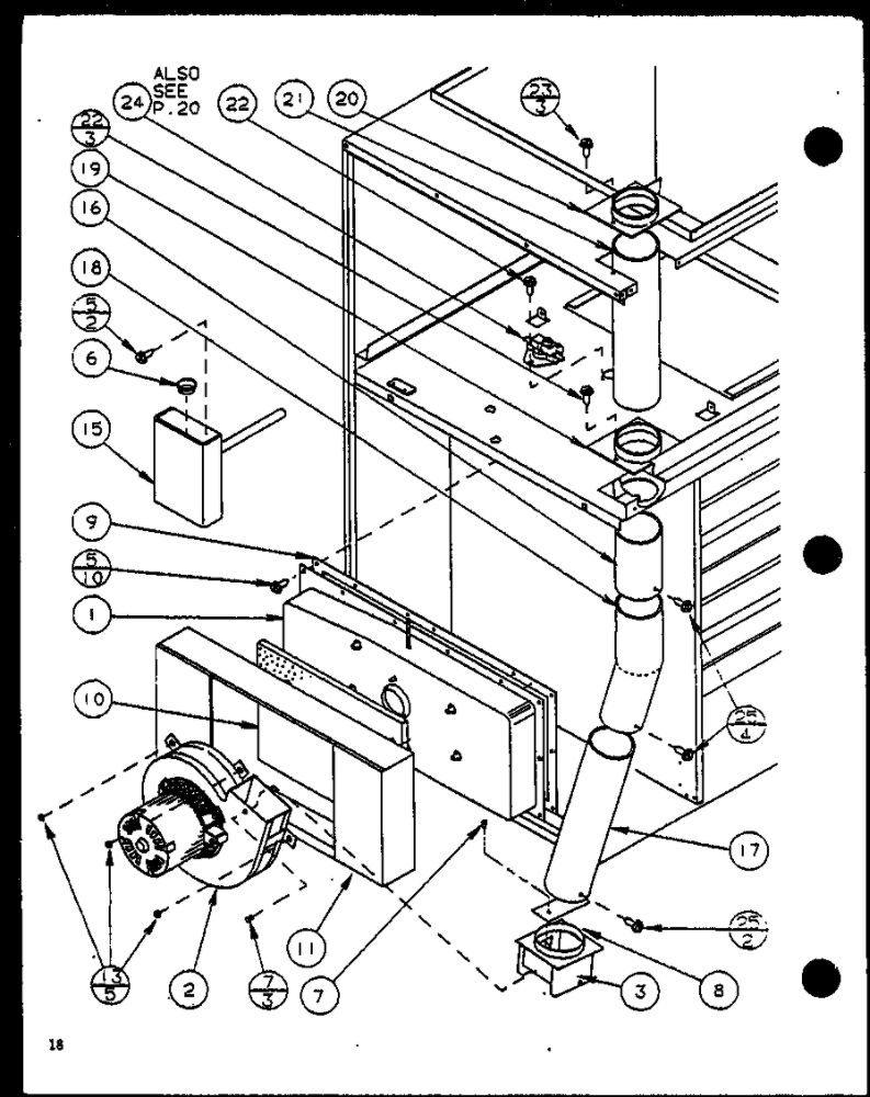 Diagram 7 Diagram and Parts List for GCI140B5A0 P9898208F Amana Furnace