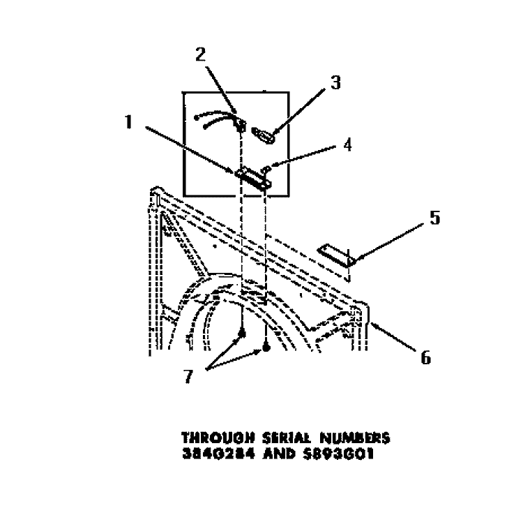 DRUM LIGHT & COVER PLATE Diagram and Parts List for DG9031  Speed Queen Dryer