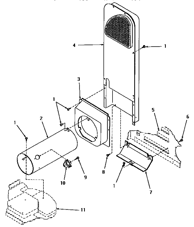 HEATER BOX Diagram and Parts List for HG9280  Speed Queen Dryer