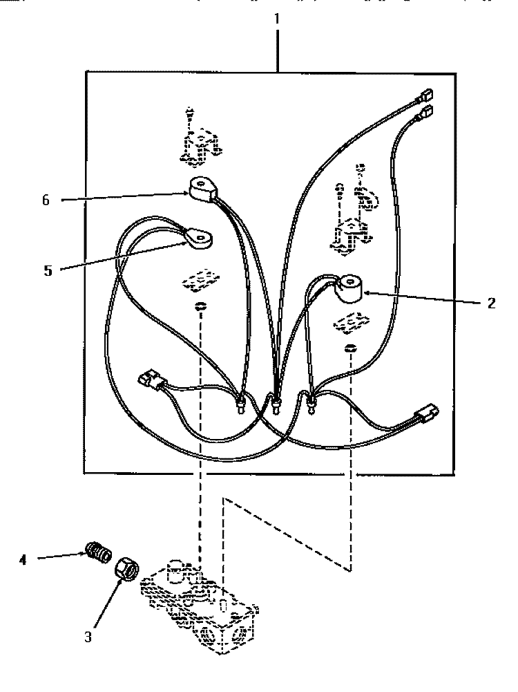 56225 GAS VALVE ASSY Diagram and Parts List for HG3009  Speed Queen Dryer