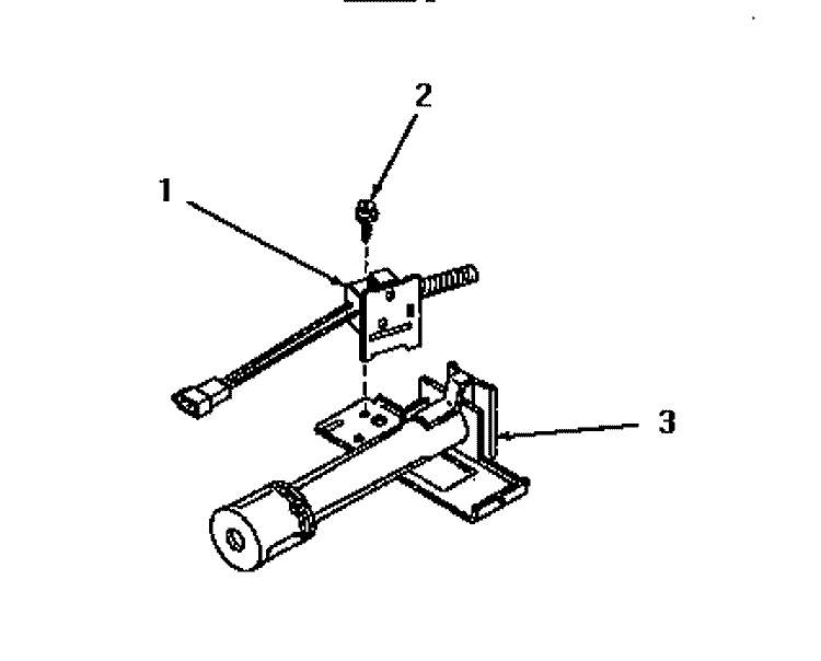 IGNITER (CHANGE) Diagram and Parts List for HG3009  Speed Queen Dryer