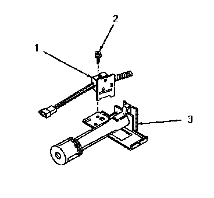 IGNITER (CHANGE) Diagram and Parts List for HG6494  Speed Queen Dryer