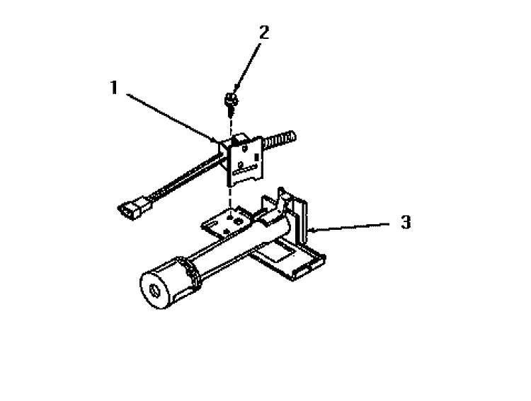 IGNITER (CHANGE) Diagram and Parts List for HG4080  Speed Queen Dryer