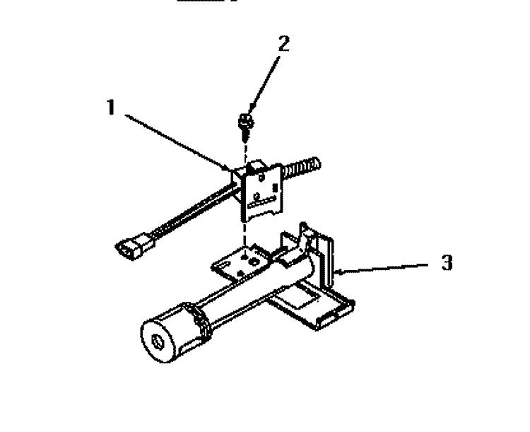 IGNITER (CHANGE) Diagram and Parts List for HG2980  Speed Queen Dryer