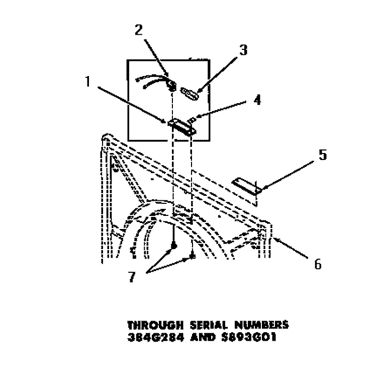 DRUM LIGHT & COVER PLATE Diagram and Parts List for DE3231  Speed Queen Dryer