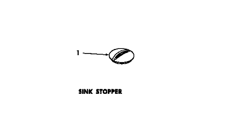 SINK STOPPER Diagram and Parts List for DB2221N  Speed Queen Trash Compactor