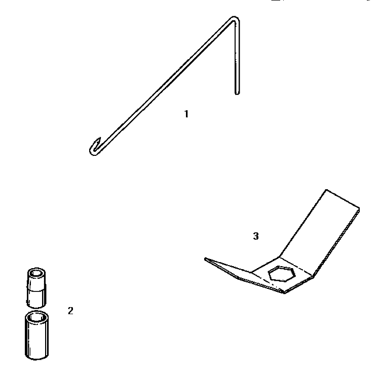 SPECIAL TOOLS Diagram and Parts List for AA8431  Amana Washer