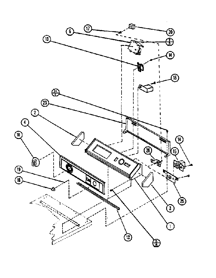 Page 1 Diagram and Parts List for LE3502L-P1118307WL  Amana Dryer
