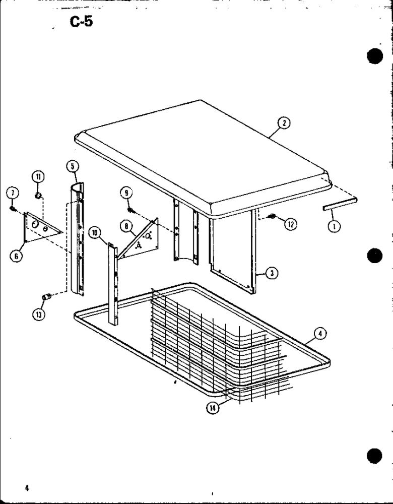 Diagram 1 Diagram and Parts List for ERHQ24-W01A P67845-2C Amana Air Conditioner