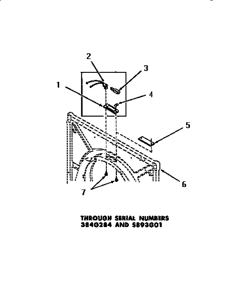 DRUM LIGHT & COVER PLATE Diagram and Parts List for DG3630  Speed Queen Dryer