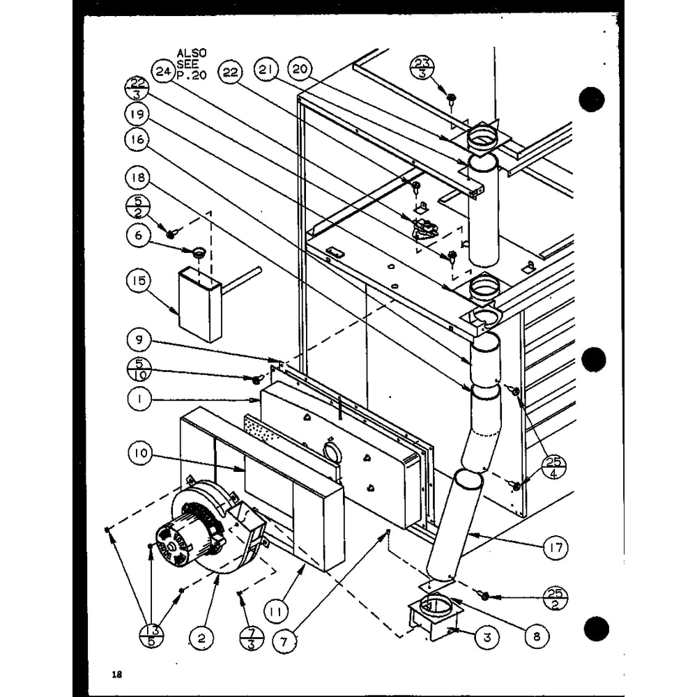 Diagram 3 Diagram and Parts List for GCI140A35 P9811208F Amana Furnace