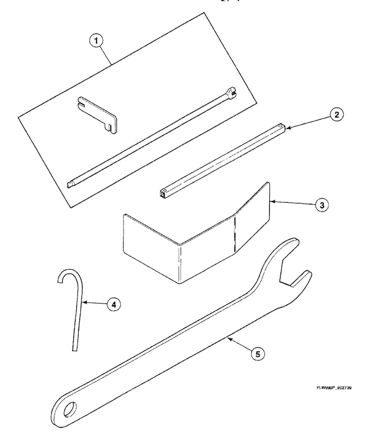 Tools Diagram and Parts List for SWFT71QN  Speed Queen Washer