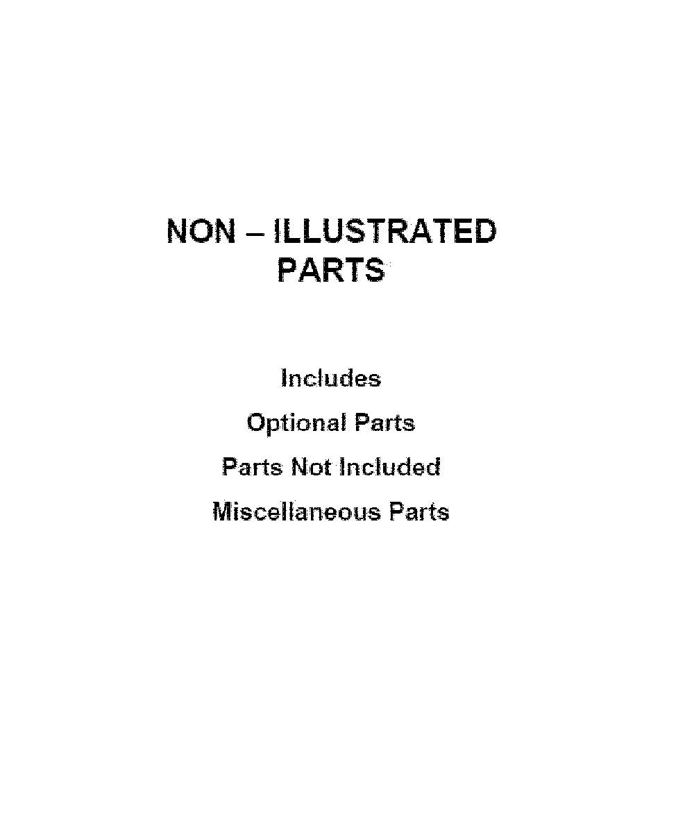 Optional parts Diagram and Parts List for MSS25C4MGK03  Maytag Refrigerator