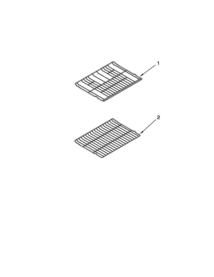 Rack Parts Diagram and Parts List for MGR6751BDB18  Maytag Range