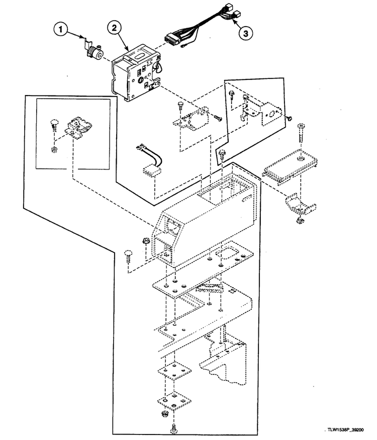 Timer Diagram and Parts List for SWTW21LN  Speed Queen Washer