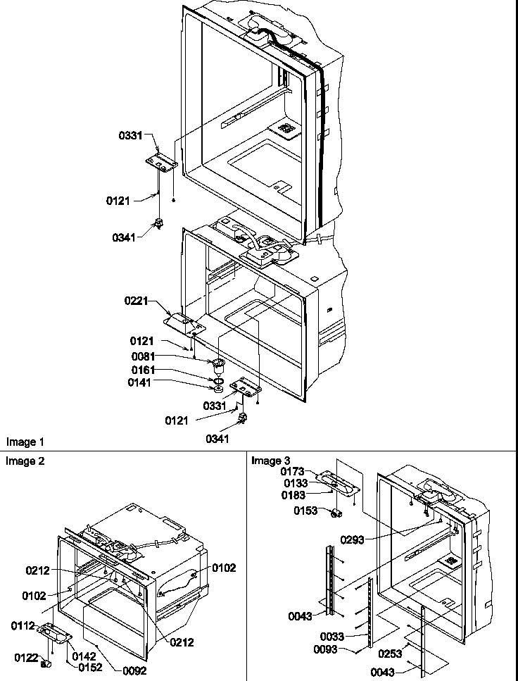 Light Switches & Drain Funnel Diagram and Parts List for BR22S6E-P1196706WE  Amana Refrigerator