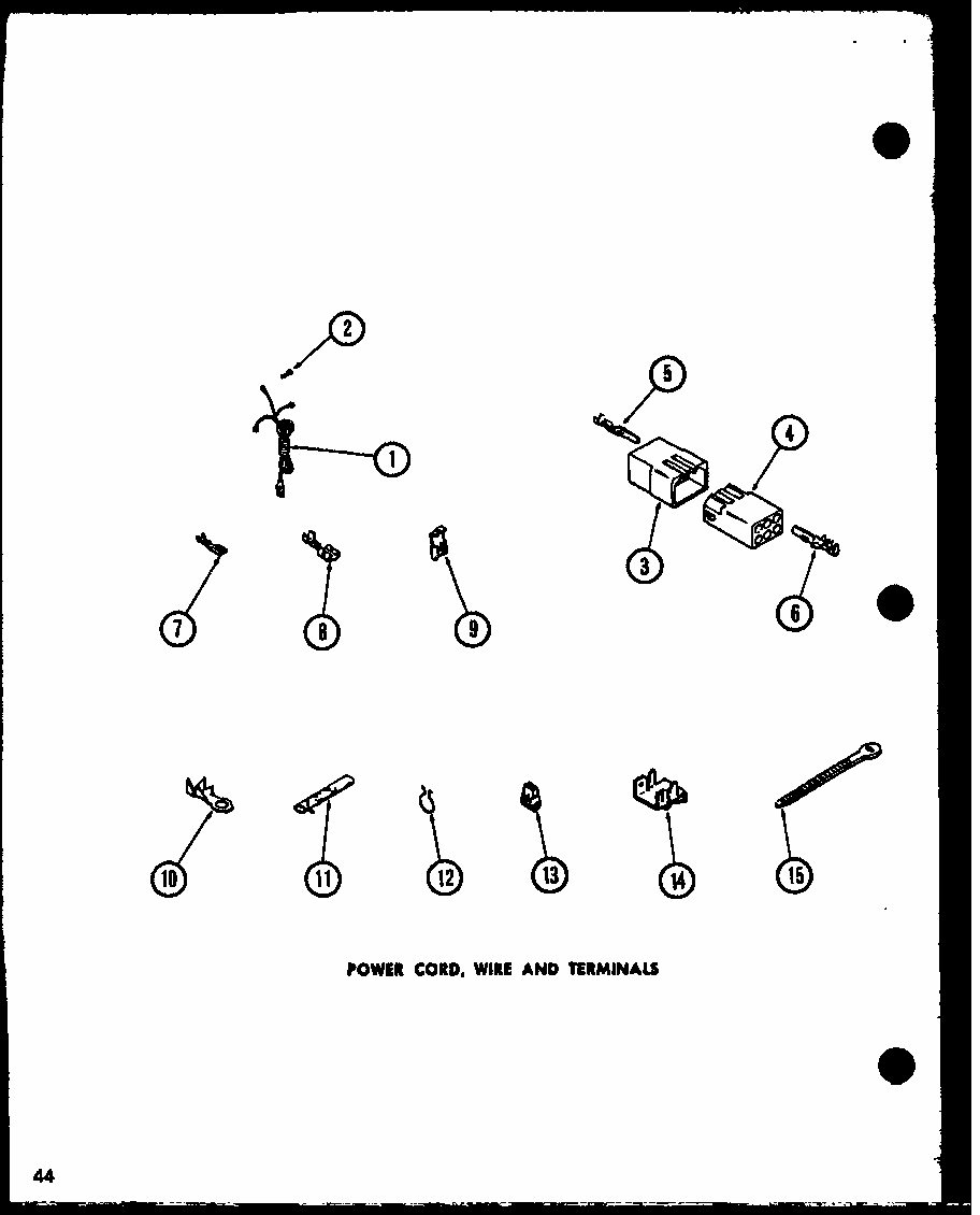 Section 2 Diagram and Parts List for LW2503W P1118410WW Amana Washer