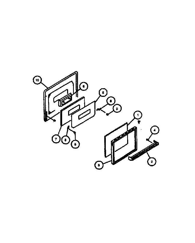 Page 4 Diagram and Parts List for RLT365UL-P1141094NL  Caloric Range