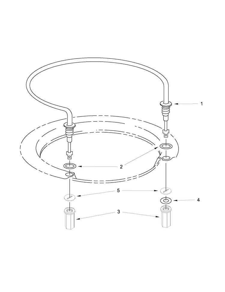 Heater Parts Diagram and Parts List for MDB7749SBM2  Maytag Dishwasher
