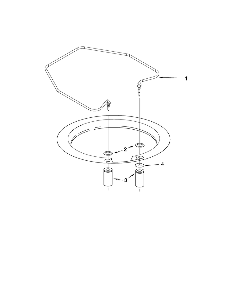 Heater Parts Diagram and Parts List for JDB3200AWW0  Jenn-Air Dishwasher