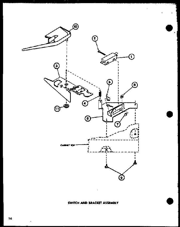 Section 19 Diagram and Parts List for LW1201 P1110510W Amana Washer