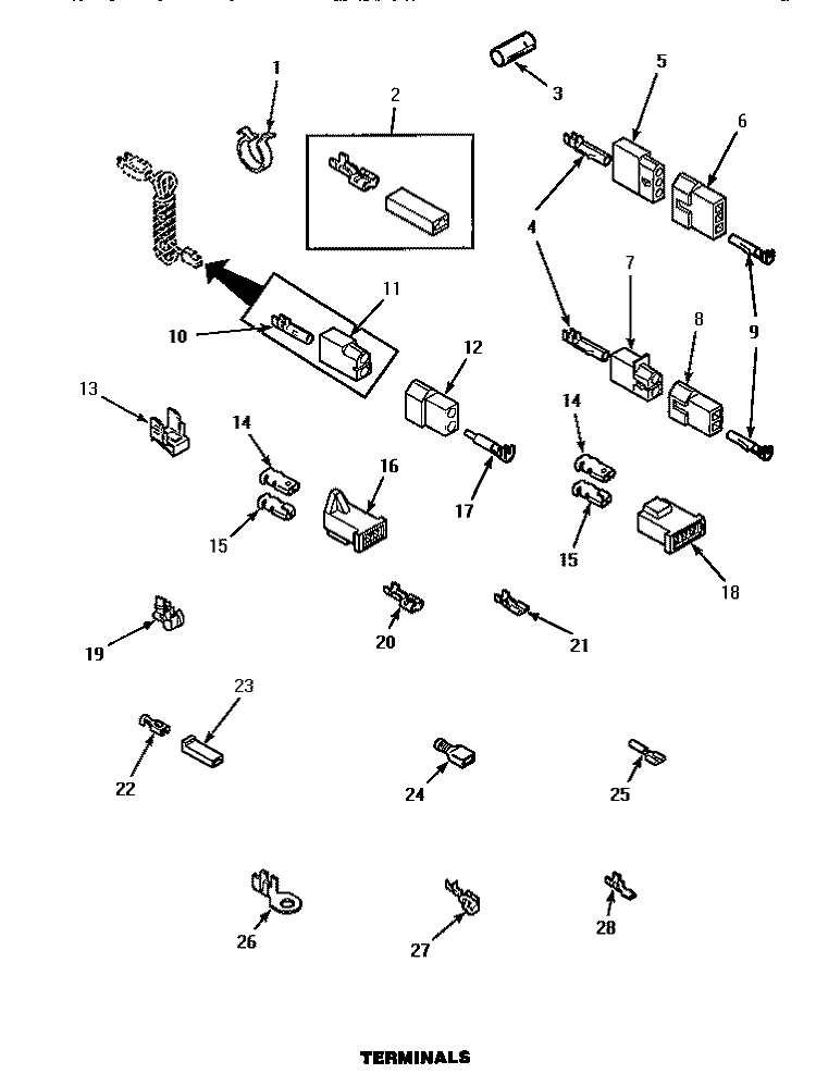 L Diagram and Parts List for AEM677W2  Speed Queen Dryer