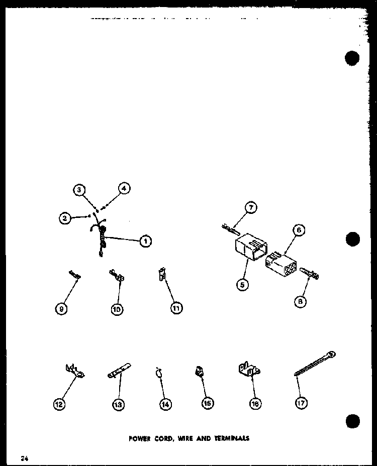 Section 7 Diagram and Parts List for LW1200 P7762101W Amana Washer