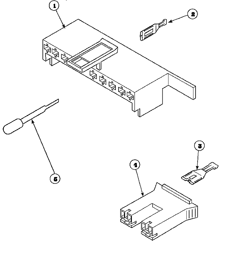 MIXING VALVE & MOTOR CONN BLOCKS, TERM Diagram and Parts List for LW6163WM PLW6163WM B Amana Washer