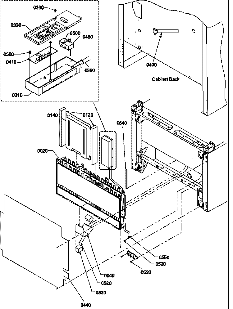CONDENSER ASSY / HIGH VOLTAGE BOX Diagram and Parts List for BRF20TLW P1199201W L Amana Refrigerator