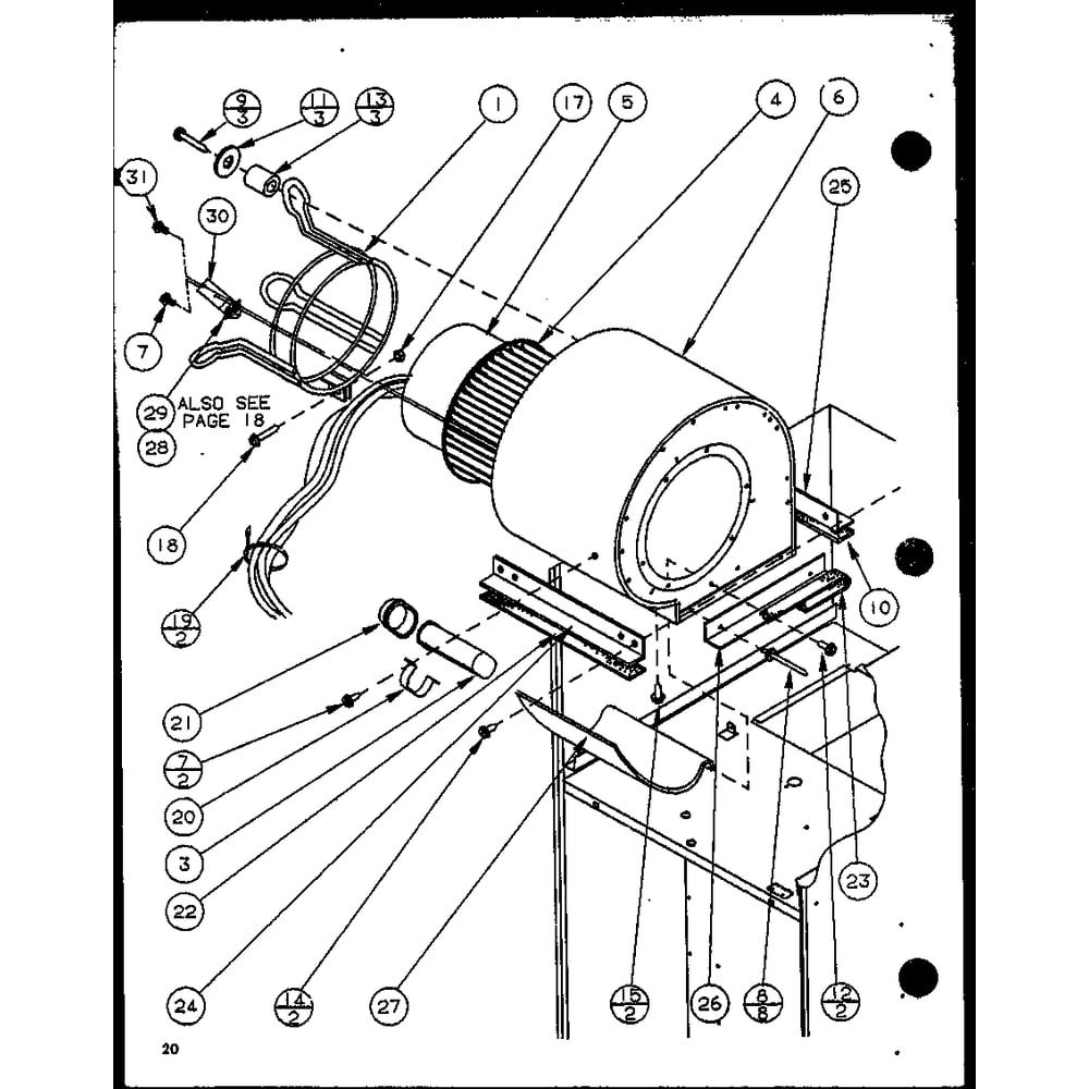 Diagram 6 Diagram and Parts List for GCI140A35 P9811208F Amana Furnace